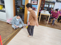 장신1리 마을회관 출장 체력측정