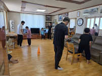 금굴2리 마을회관 출장 체력측정