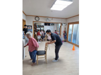 장신1리 마을회관 출장 체력측정
